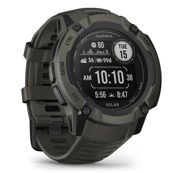 Garmin Instinct 2X Solar Moss