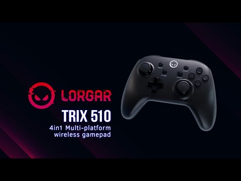 Lorgar Gamepad TRIX-510 Android/Nintendo/PC/PS3 Wireless Black (LRG-GP510)