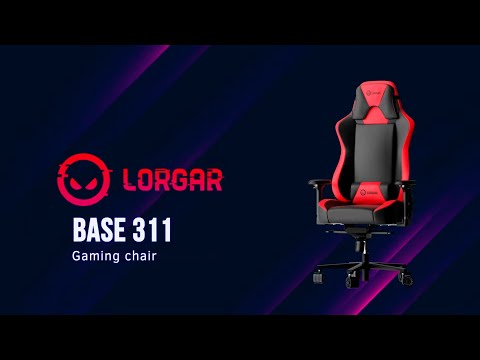 Lorgar Base 311 Gaming chair/LRG-CHR311BW