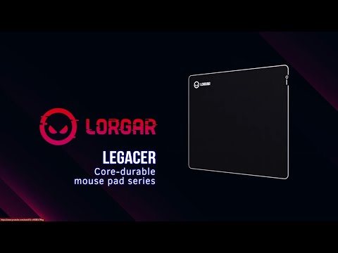 Lorgar Legacer Mouse pad 755 500x420 Black PURPLE (LRG-CMP755)