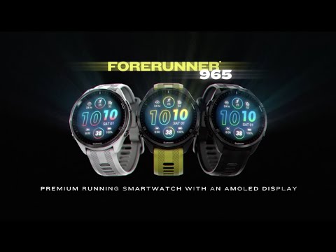 Garmin Forerunner® 965 Black/Powder Grey