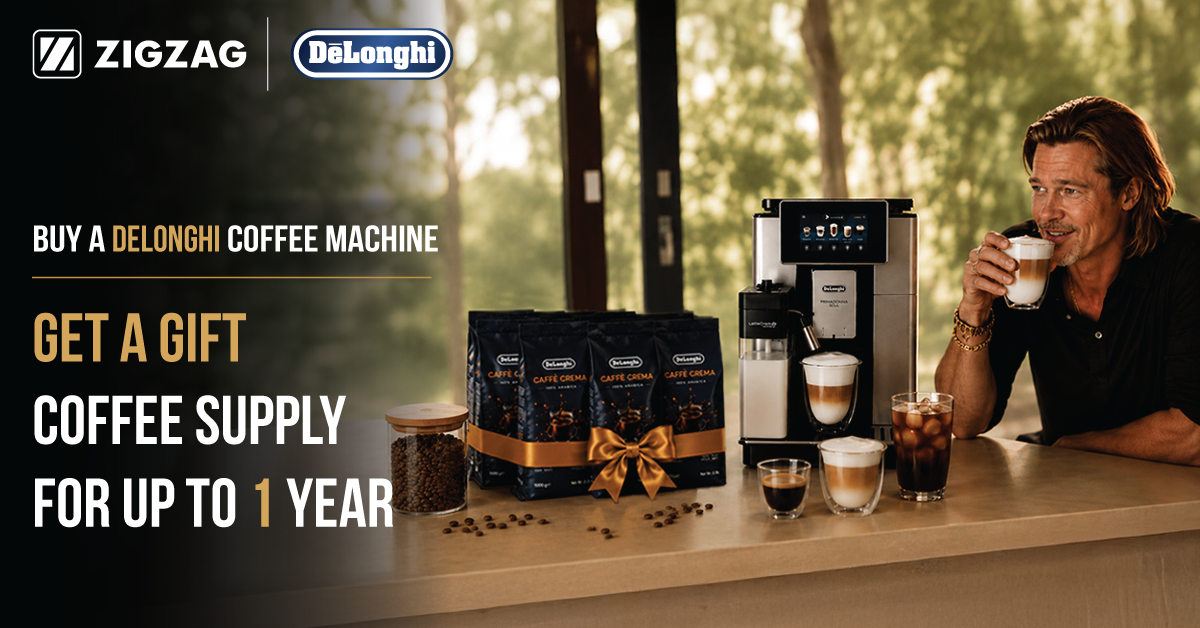 De'Longhi Coffee Machine + Coffee Gift