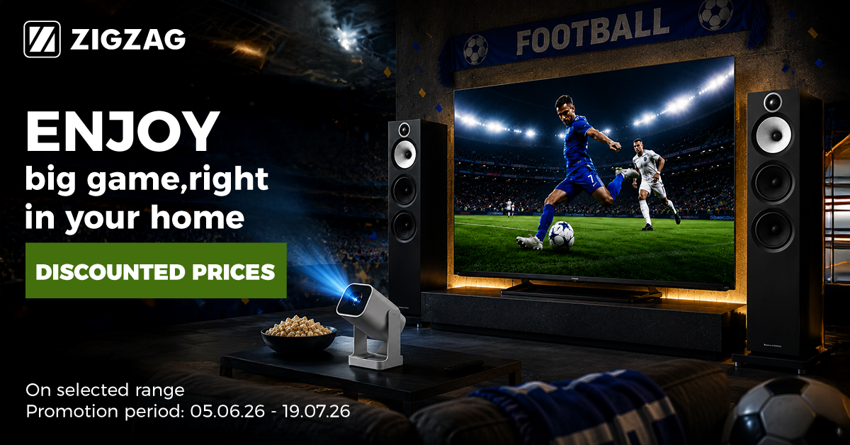 FIFA 2026: discounts on TV’s and audio equipment