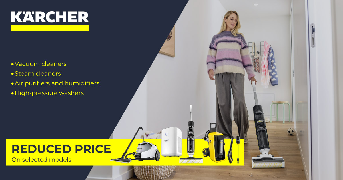 Karcher: discounted prices