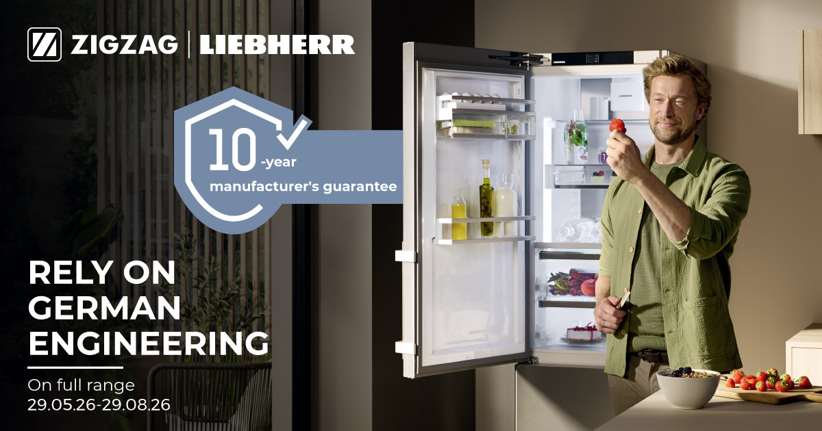 Liebherr cooling appliances: discounted prices and a 10-year warranty