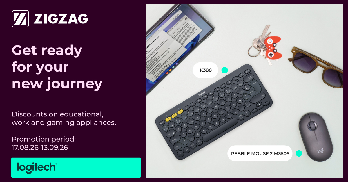 Get ready for your new journey with Logitech