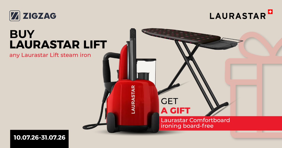 Laurastar Lift steam irons — now with a free gift