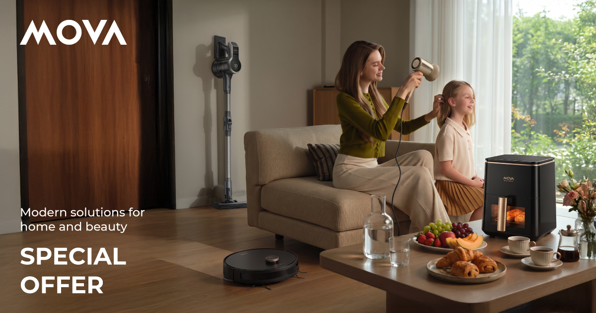 Mova: Modern solutions for home and beauty