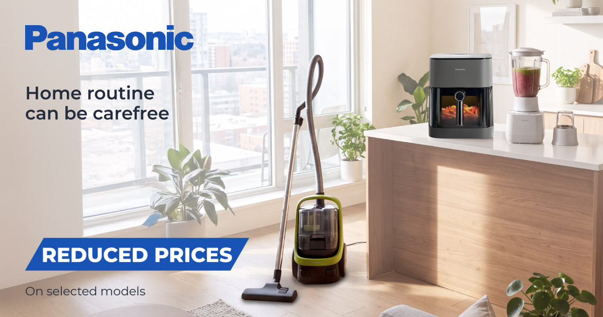 Panasonic: Household appliances at discounted prices
