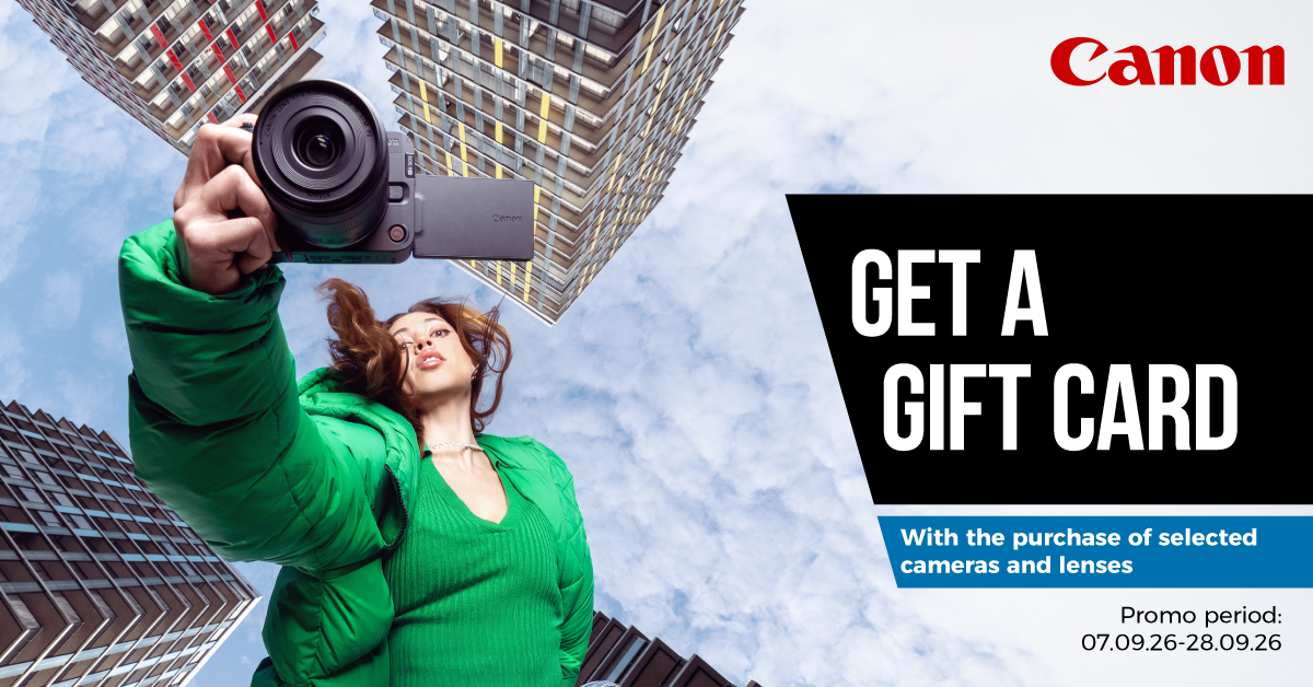 Canon camera + Gift Card 