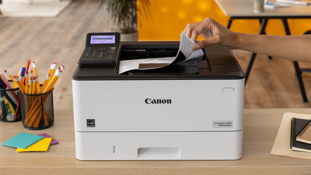Многофункциональный принтер Canon i-Sensys LBP246dw A4 монохромный лазерный USB Duplex Print Network — 6