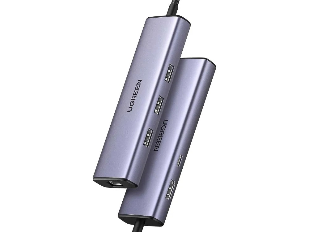 Концентратор USB-C UGREEN 6-in-1 45000 — 2