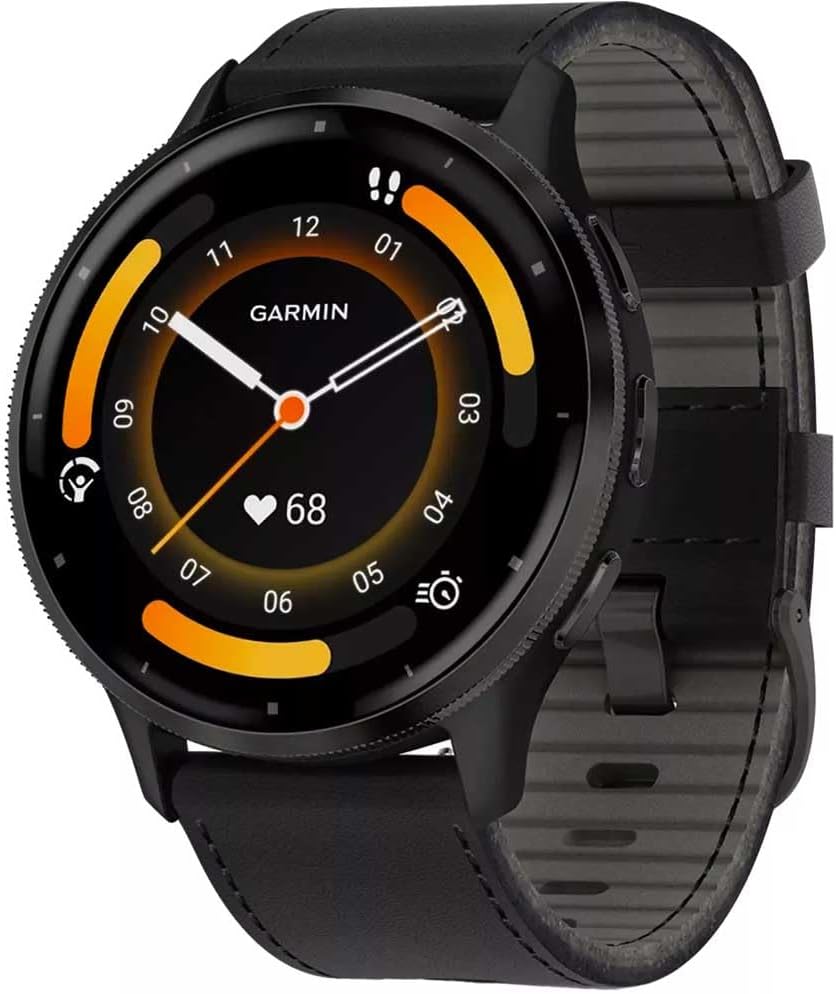 Garmin Venu 3 Black leather