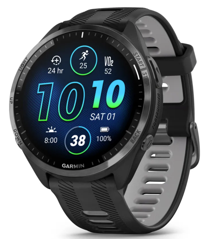 Garmin Forerunner® 965 Black/Powder Grey
