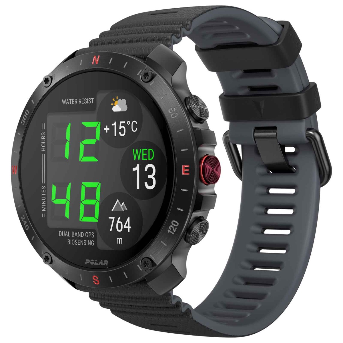 Polar grit x2 pro blk/blk s-l