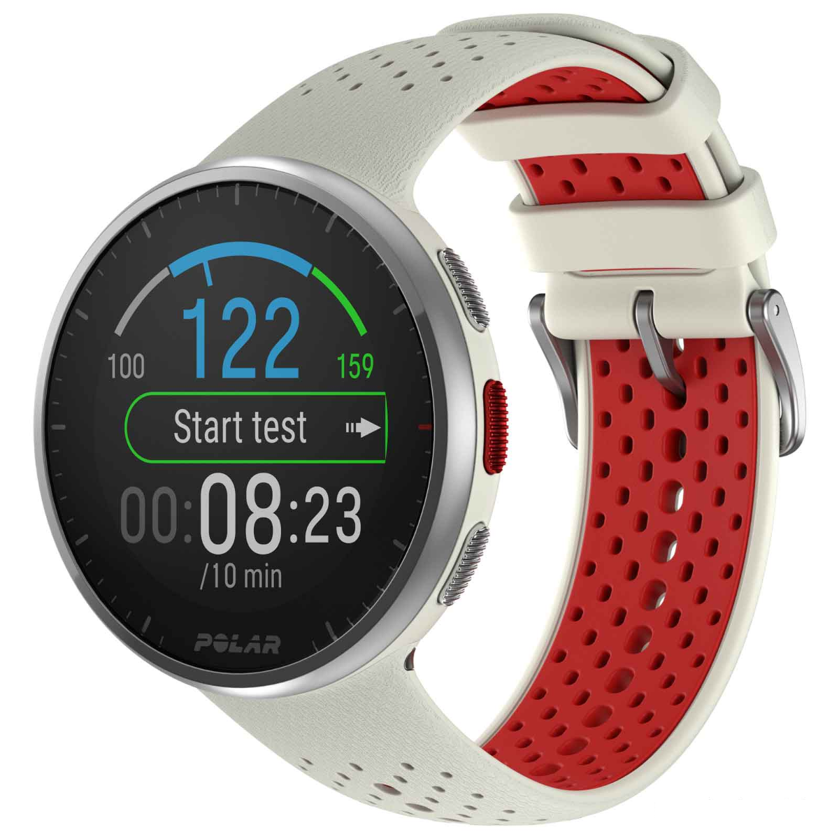 Polar pacer pro whi/red s-l