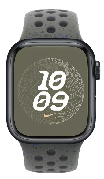 Apple 41mm Cargo Khaki Nike Sport Band - M/L/MUUW3ZM/A