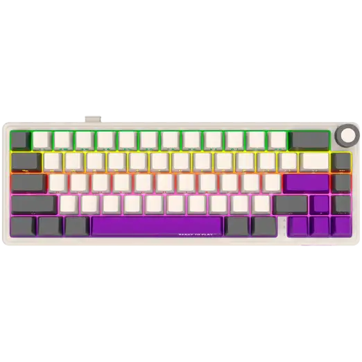 Lorgar KBP70MW, Wireless Mechanical Gaming Pro, Beige /LRG-KBP70MW-RT-US