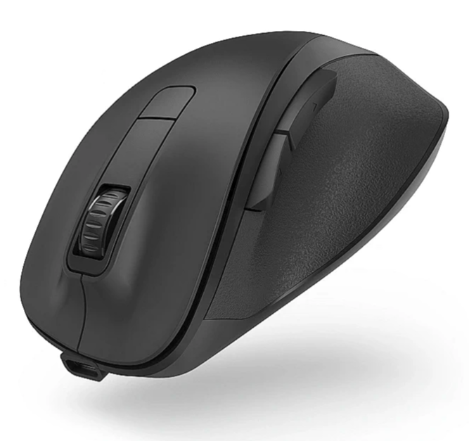 Hama "MW-500 Recharge" Optical 6-Button Wireless Mouse, Battery, Ergonomic, black 173032