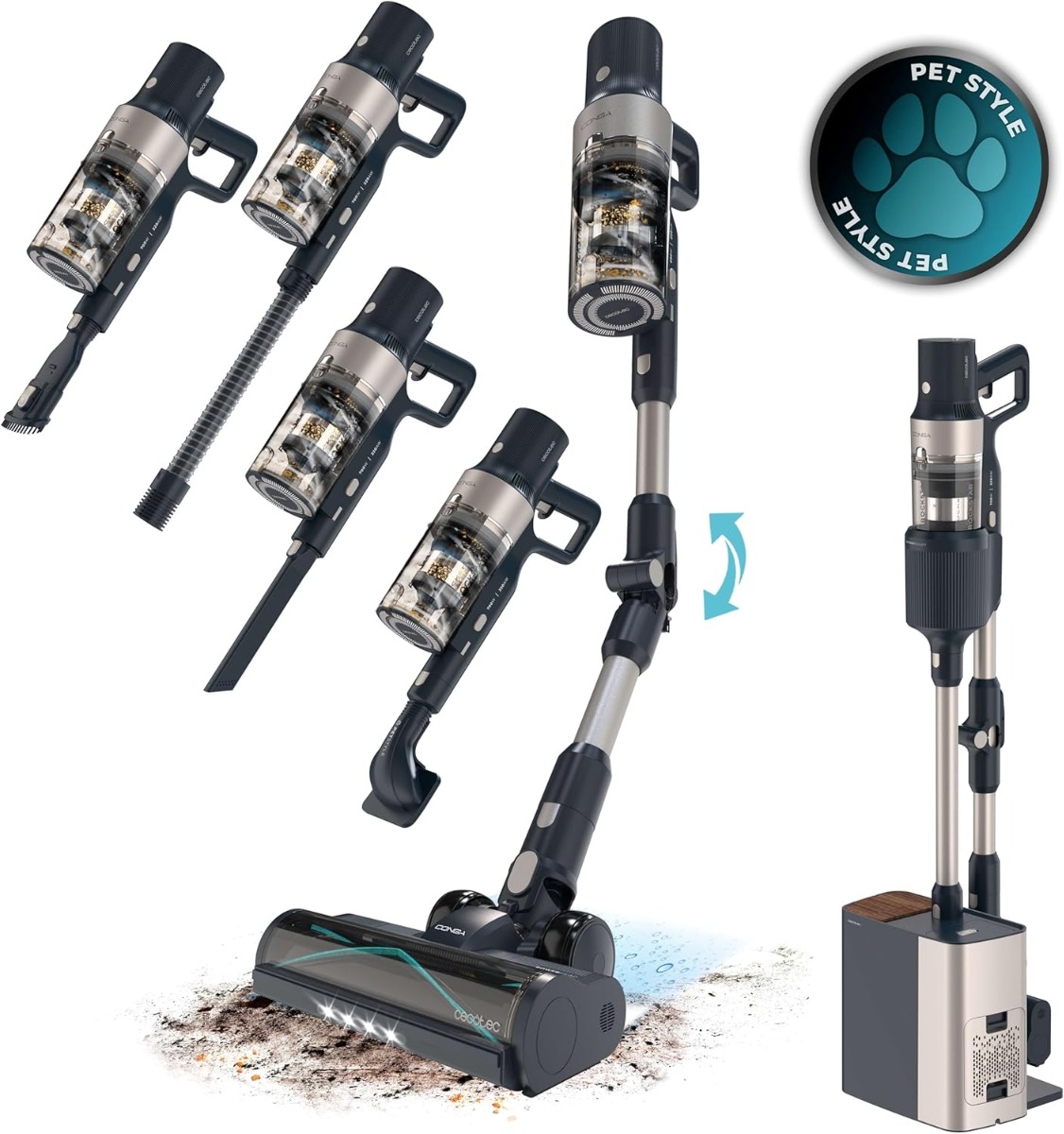 Cecotec A01_EU01_102267 Cordless Conga Rockstar 5500