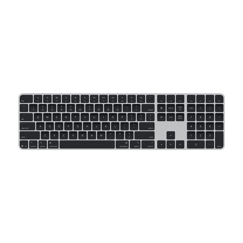 Apple Magic Touch ID Numeric Keypad Russian Black /MXK83