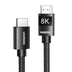UGREEN HDMI 2.1 Cable with Braided 8K60Hz, 4K120Hz 2m (Black)/80403