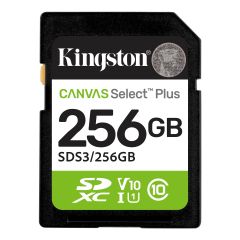 Kingston Canvas Select Plus SD memory card 256GB(SDS3/256GB)