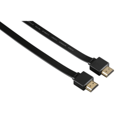 Hama Thomson High Speed HDMI™ Cable, plug - plug, flat, Ethernet, 3.0 m (132156)