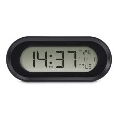 Hama "Samos" Digital Alarm Clock, LCD, Black /222204