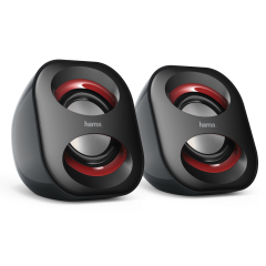 HamaSonic Mobil 183PC Speaker,blk/red(173131)