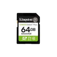 Kingston Canvas Select Plus SD Memory Card 64GB (SDS3/64GB)