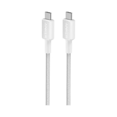 Anker USB-C to USB-C, 60W Cable, 6ft (1.8M), White /A81F6G21