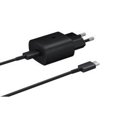 Samsung Charger Type C 25W 1M Black/EP-TA800XBEGWW