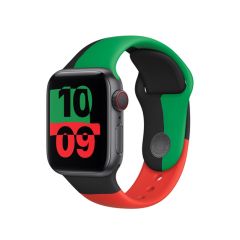 Apple 40mm Black Unity Sport Band - M/L/MUQ63ZM/A