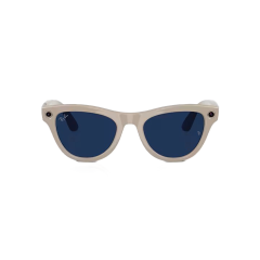 Ray-Ban Skyler (RW4010) Shiny Chalky Gray / Transitions Sapphire (C6700MF52)