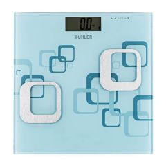 Muhler MSC-3033 1008558 Digital bathroom scale blue