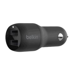 Belkin Dual USB-A Car Charger 12W X2/CCB001BTBK