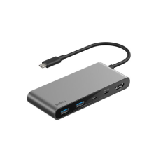 Belkin 7 in 1 USB-C Multiport Hub, 100W, Space Gray /AVC023HQSGY