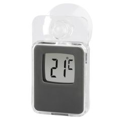 Hama Window Thermometer Grey (186397)