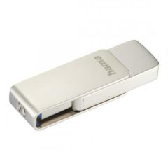 Hama "Rotate Pro" USB Stick, USB3 64GB, 70MB/s, silver (182485)