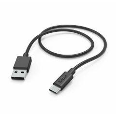 Hama Charging Cable, USB-A - USB-C, 1 m, black (201594)