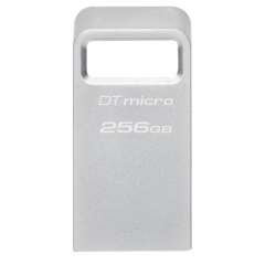 Kingston 256GB DataTraveler Micro 200MB/s Read, Metal USB 3.2 Gen 1 (DTMC3G2/256GB)