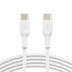 Belkin USB-C to USB-C Cable, 1M, White / CAB003BT1MWH
