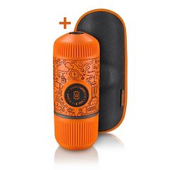 Wacaco Nanopresso Orange portable coffee machine+carrying bag
