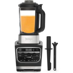 Ninja HB150EU Mixer Soup Maker, Stainless Steel, Black
