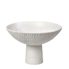 Espiel NFU508 porcelian footed bowl 19x28cm