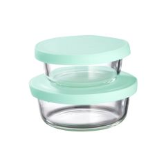 Ambition 59708 glass container set x2