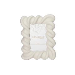 Brandani 51332 Candy Ivory polyresin photo frame 10x15sm