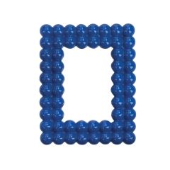 Brandani 51626 blue polyresin photo frame 10x15sm