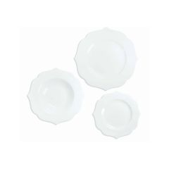 Brandani 52885 Queen new bone china dinner set 18pcs - outlet